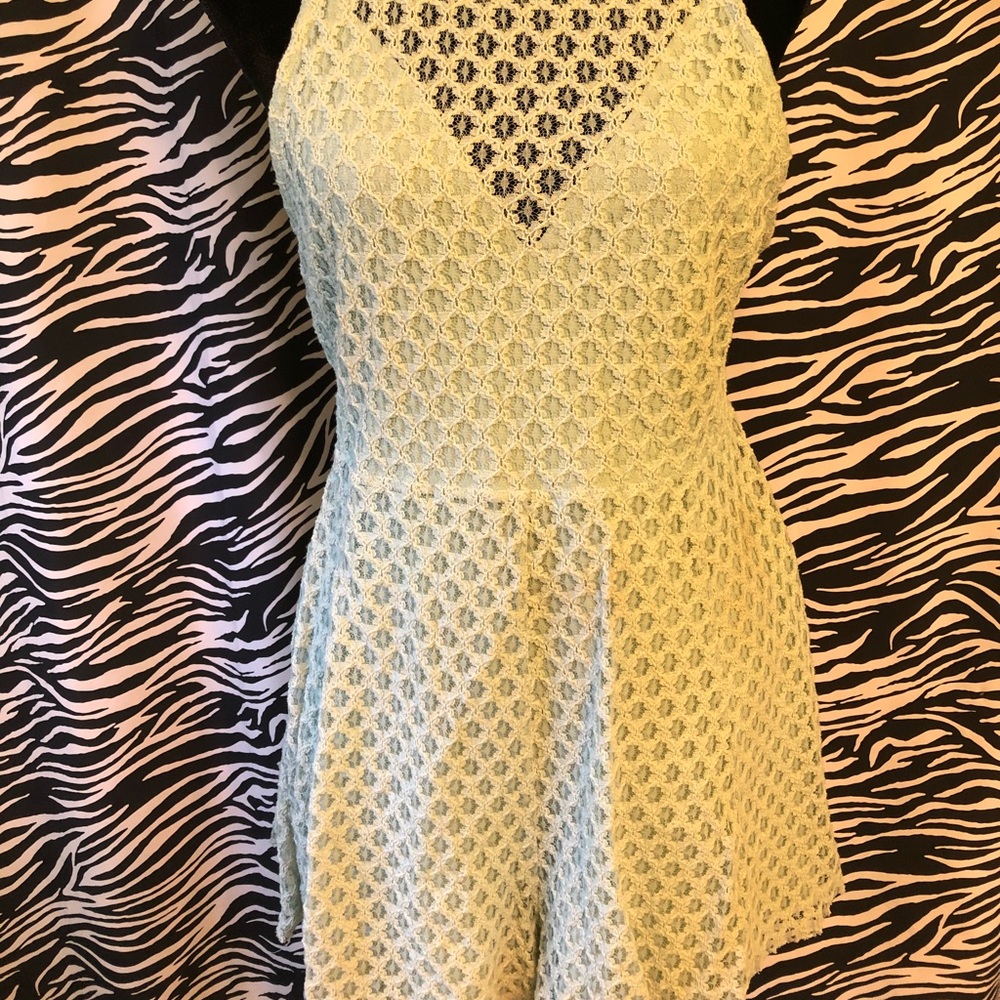 Light turquoise romper